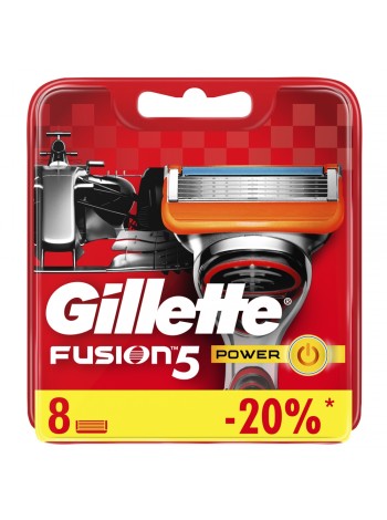 Gillette FUSION Power (8шт) EvroPack orig