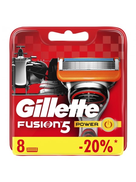 Gillette FUSION Power (8шт)  orig