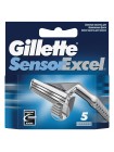 Gillette Sensor Excel (5шт) EvroPack orig