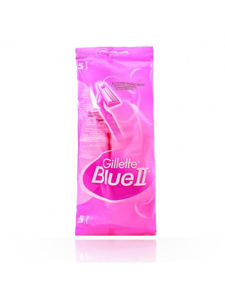 Одноразовые станки GILLETTE BLUE 2 for Women (5шт)