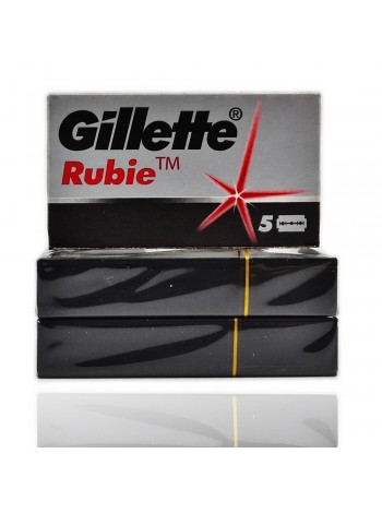 Классические Лезвия Gillette "Rubie" Platinum (1 пачка * 5 лезвий)