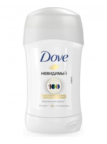 Dove deo stick 40 ml Невидимый
